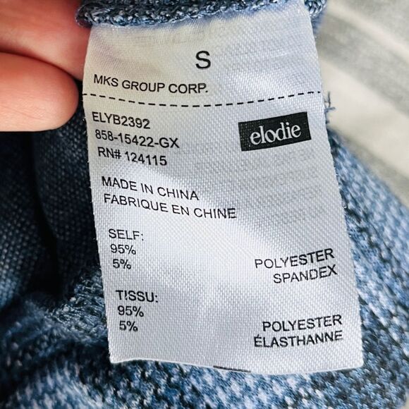 Elodie Plaid Pleated Preppy School Girl Mini Skirt Blue Size Small - Picture 6 of 7